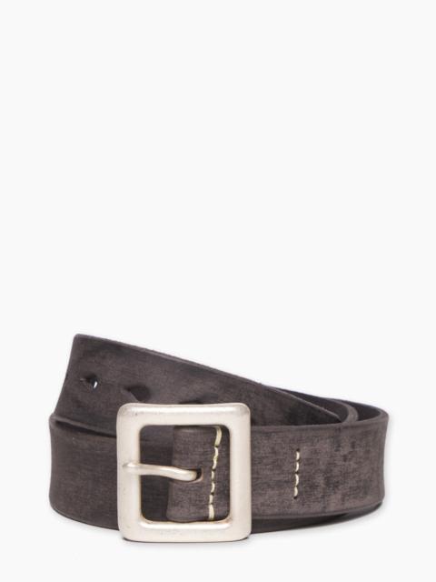 FULLCOUNT 6211 WILD LEATHER GARRISON BELT BLACK