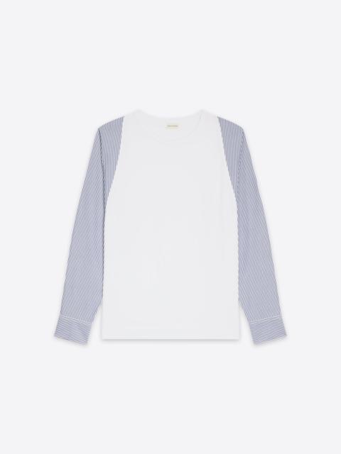 CONTRAST SLEEVES TEE