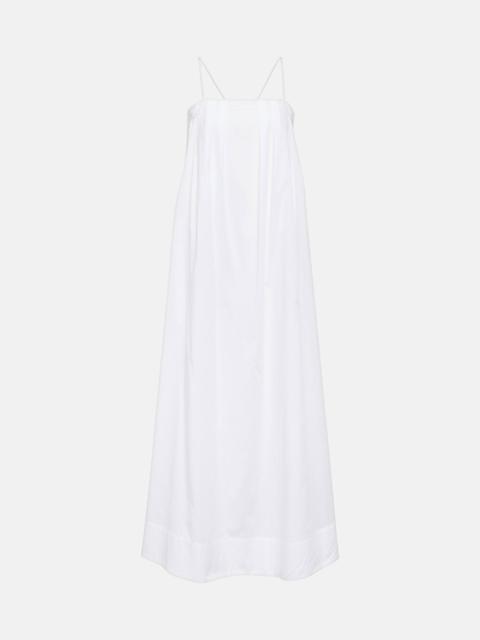 Heather cotton batiste maxi dress