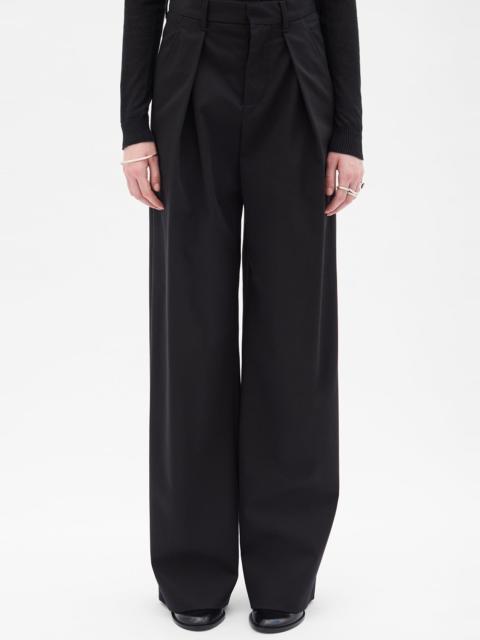 Nouke Wide Leg Pleated Trousers