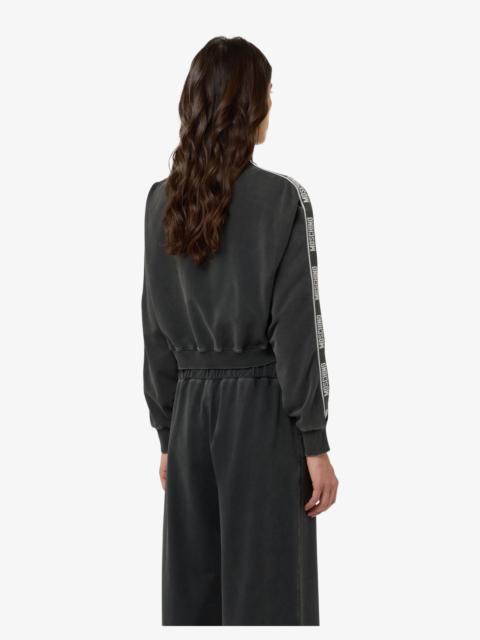 GARMENT-DYED COTTON SWEATSHIRT