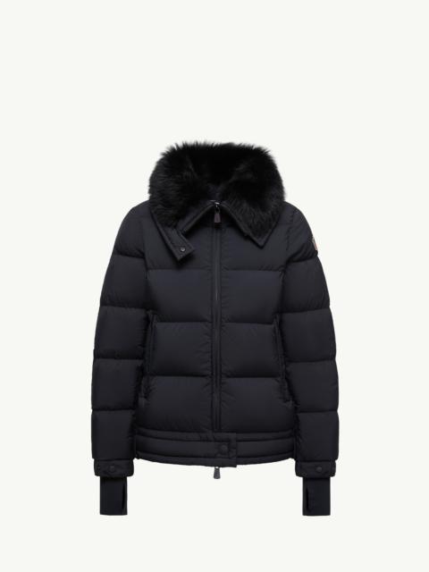 Arabbas Hooded Shearling Down Ski Jacket