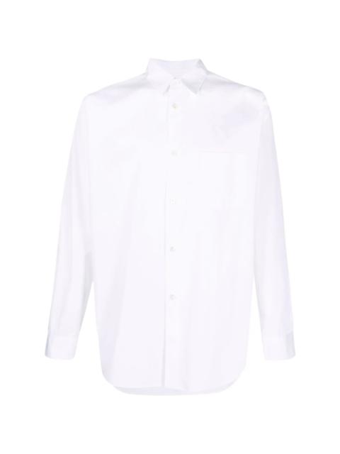 slim-cut shirt