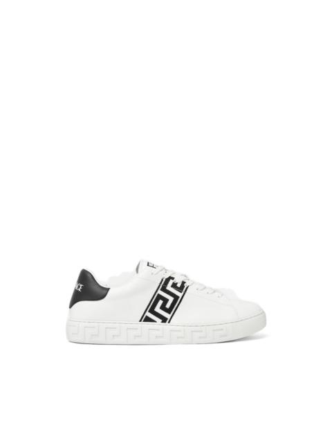greca embroidered sneakers