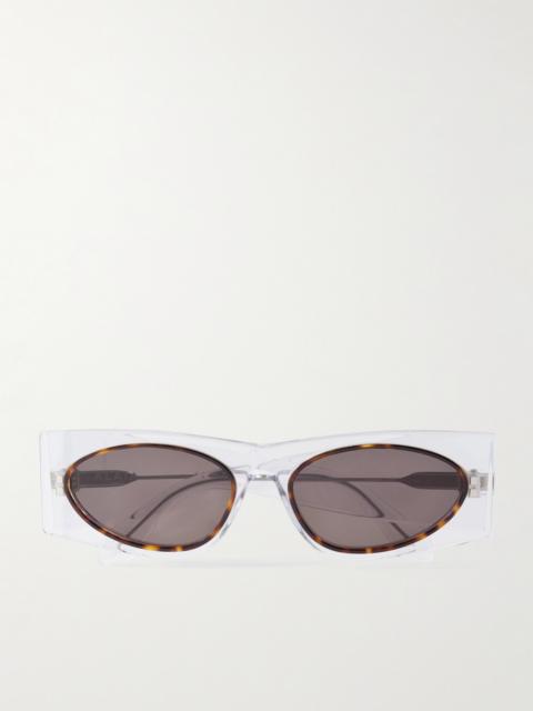 Rectangle-frame Acetate Sunglasses