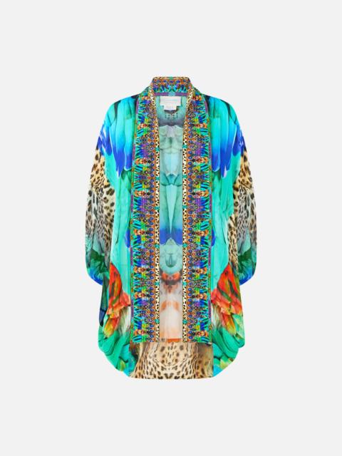 OPEN FRONT CARDI CAPE