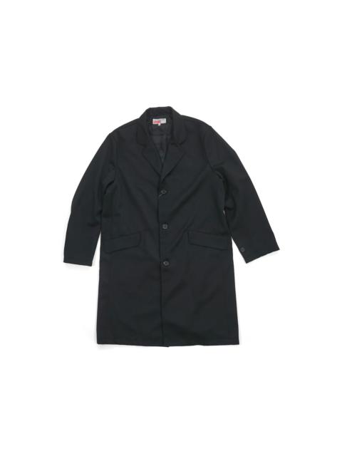 Supreme Comme des Garcons SHIRT Wool Overcoat Black
