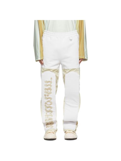 SSENSE Exclusive White Cotton Lounge Pants
