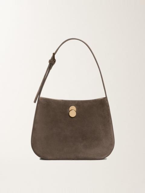 Small Eclissi hobo bag in suede