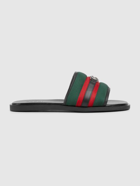 Men's slide sandal with Interlocking G
