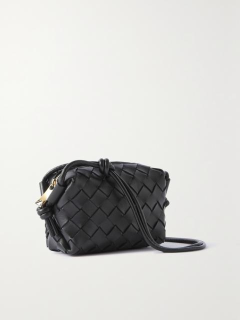 Loop Candy Intrecciato Leather Shoulder Bag