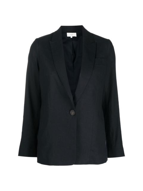 single-breasted blazer