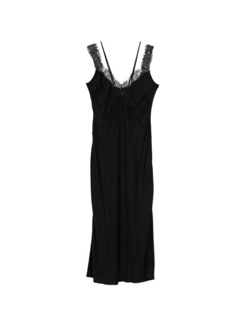 Anise lace slip dress