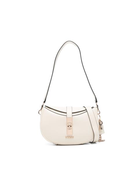 Brooke logo charm shoulder bag