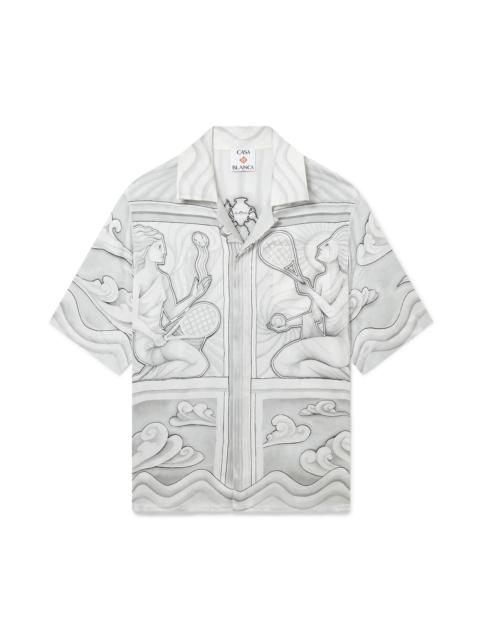 Sacred Stone Silk Shirt | Casablanca Paris