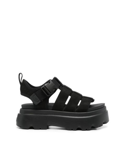 Cora leather sandals