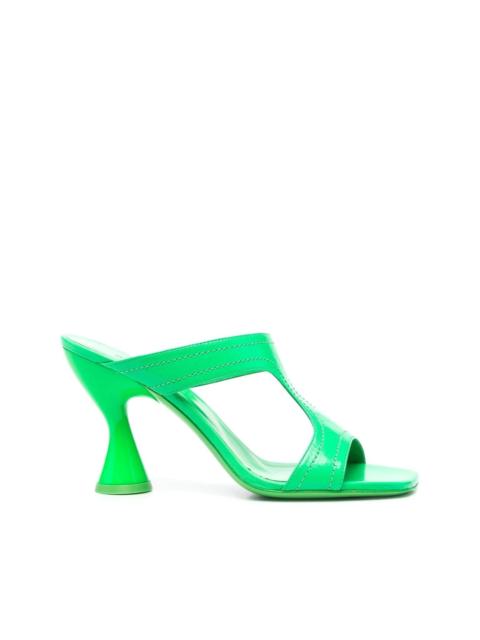 open-toe 95mm heeled mules