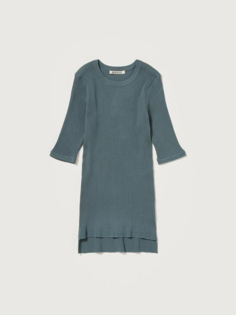 COTTON HIGH GAUGE RIB KNIT TEE