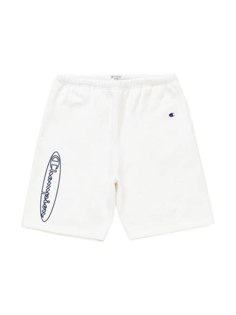 Supreme Champion Outline Sweatshort White