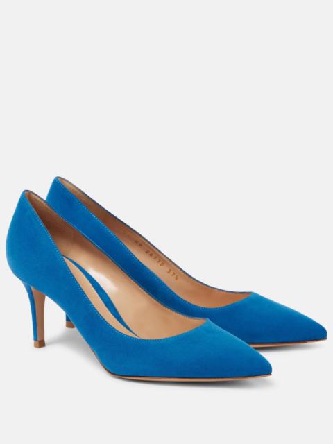 Gianvito 70 suede pumps