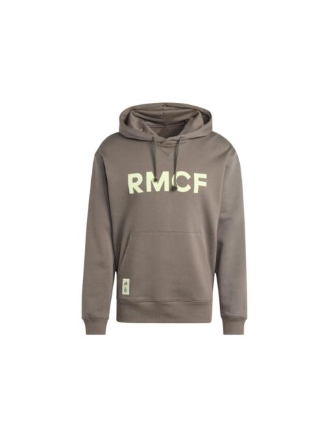 adidas Real Madrid Seasonal Hoodie Utility Grey Almost Lime