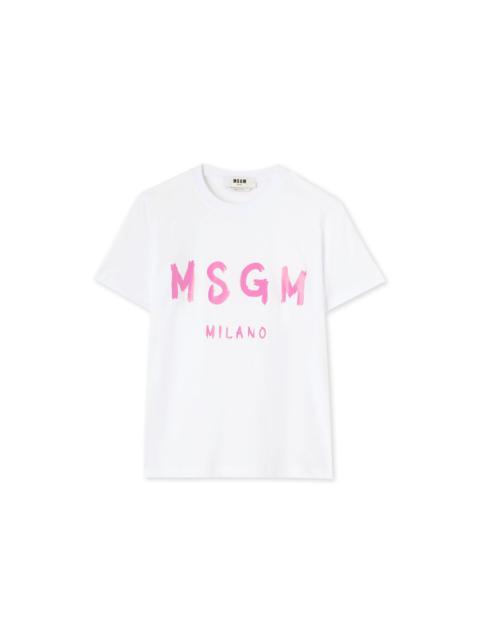 Brushstroke logo T-Shirt