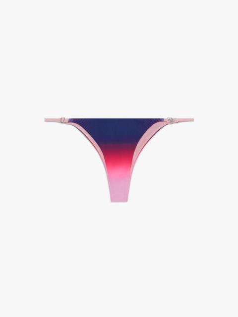 Aubergine Gradient Bikini Bottom | Casablanca Paris
