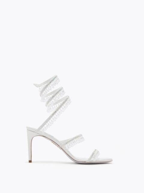 CHANDELIER WHITE SANDAL 80