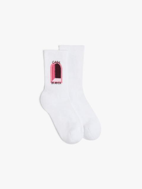 Aubergine Arch Socks | Casablanca Paris