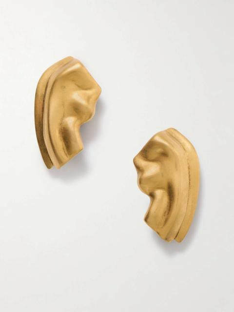 Amato gold-tone earrings