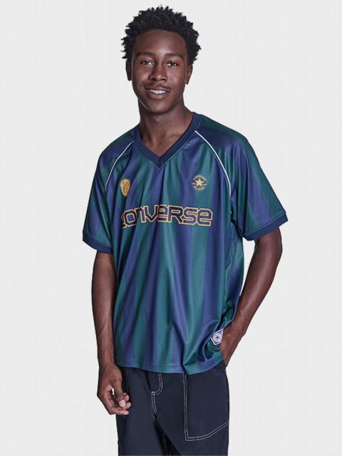 Striped Relaxed Soccer Jersey