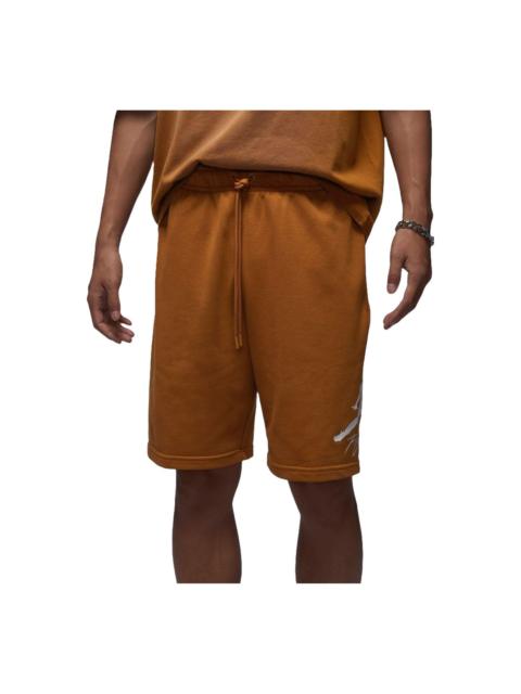 Air Jordan Essentials Fleece Shorts Asia Sizing 'Tan' FV7310-228