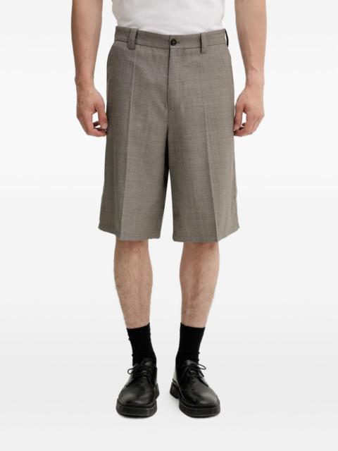 pressed-crease shorts
