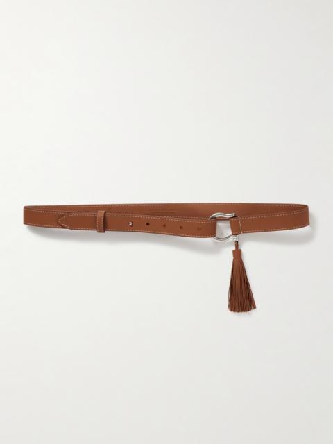 Tasseled Leather Belt
