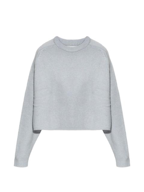 Karine cropped knitted top