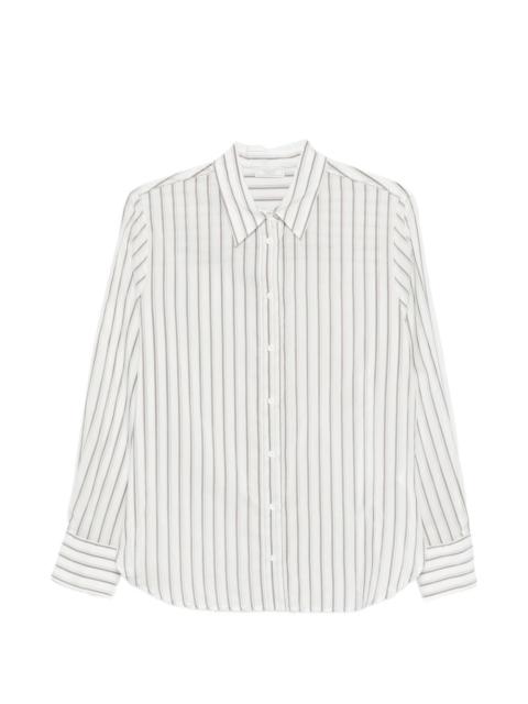 striped buttoned shirt