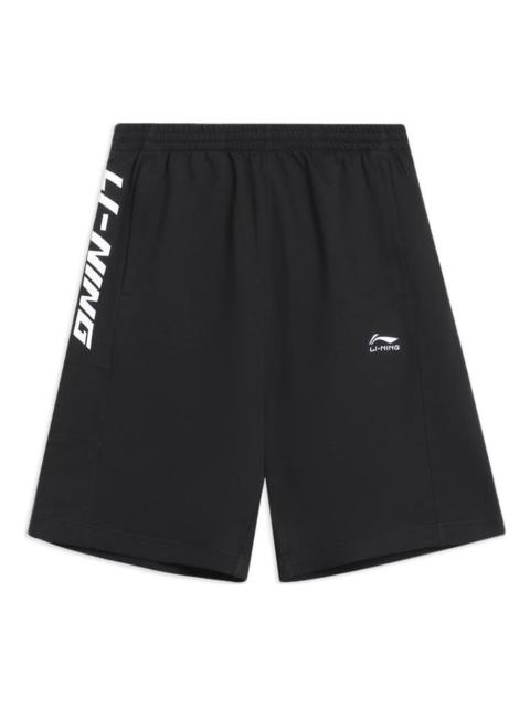 Li-Ning Graphic Shorts 'Black' AKSS305-2