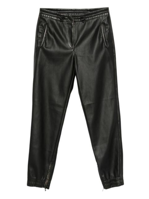zip-cuffed trousers