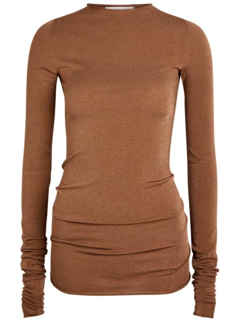 Armarium Sita Roll-trimmed Fine-knit top