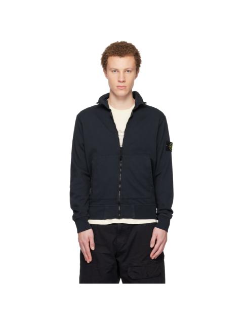Navy 6100063 Organic Cotton Fleece Jacket