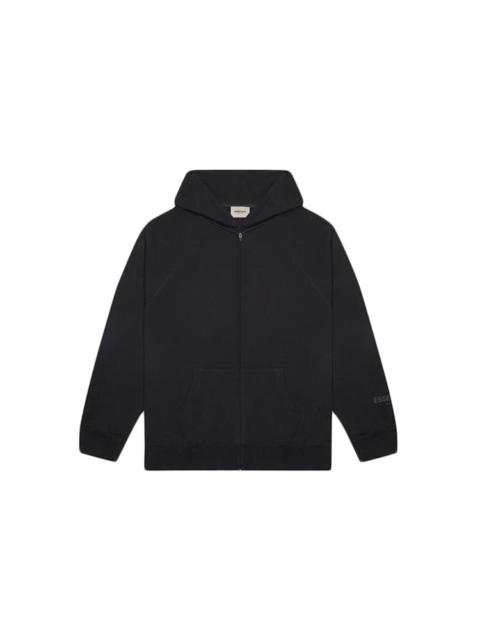 Fear of God Essentials SS20 Full Zip Up Black FOG-SS20-423