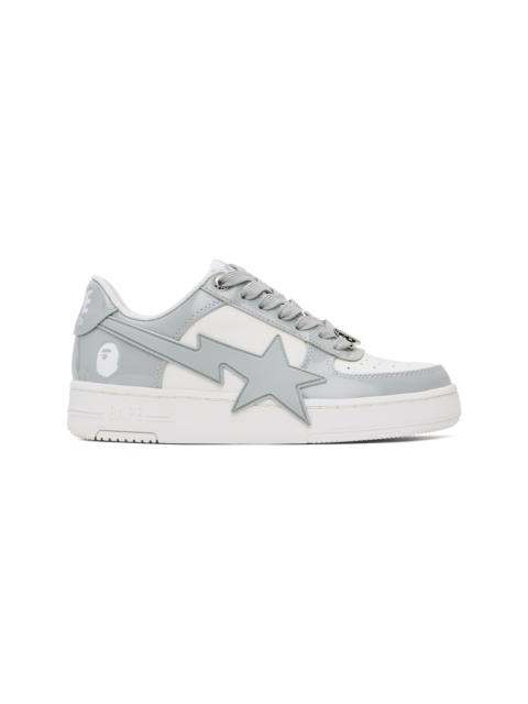 White & Gray Spot STA OS Sneakers