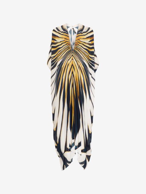 Ray Of Gold Print Caftan