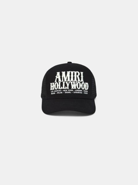 AMIRI HOLLYWOOD TRUCKER HAT