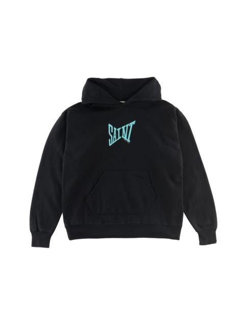 Saint Mxxxxxx Saint Hoodie Black Blue