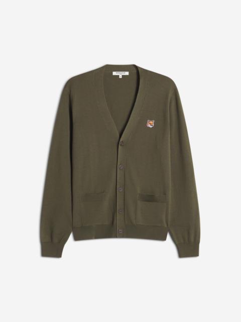 FOX HEAD MERINO REGULAR CARDIGAN