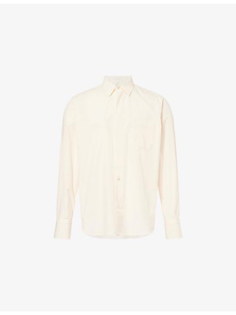 Marek Relaxed-Fit Cotton-Poplin Shirt