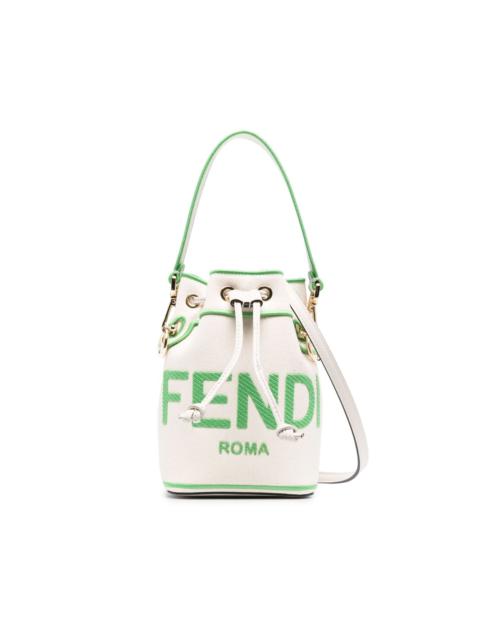 Mon Tresor canvas bucket bag