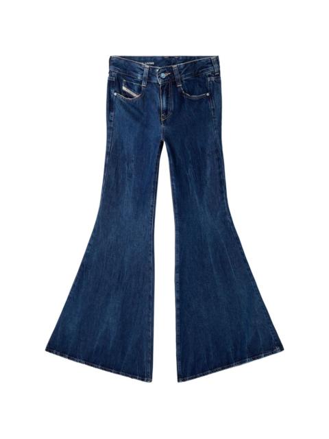 1970 D-Bleess 09n61 flared low-waist jeans