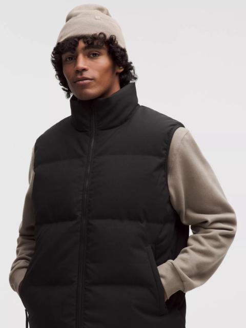 Always Down Puffer Vest *Tech Canvas
